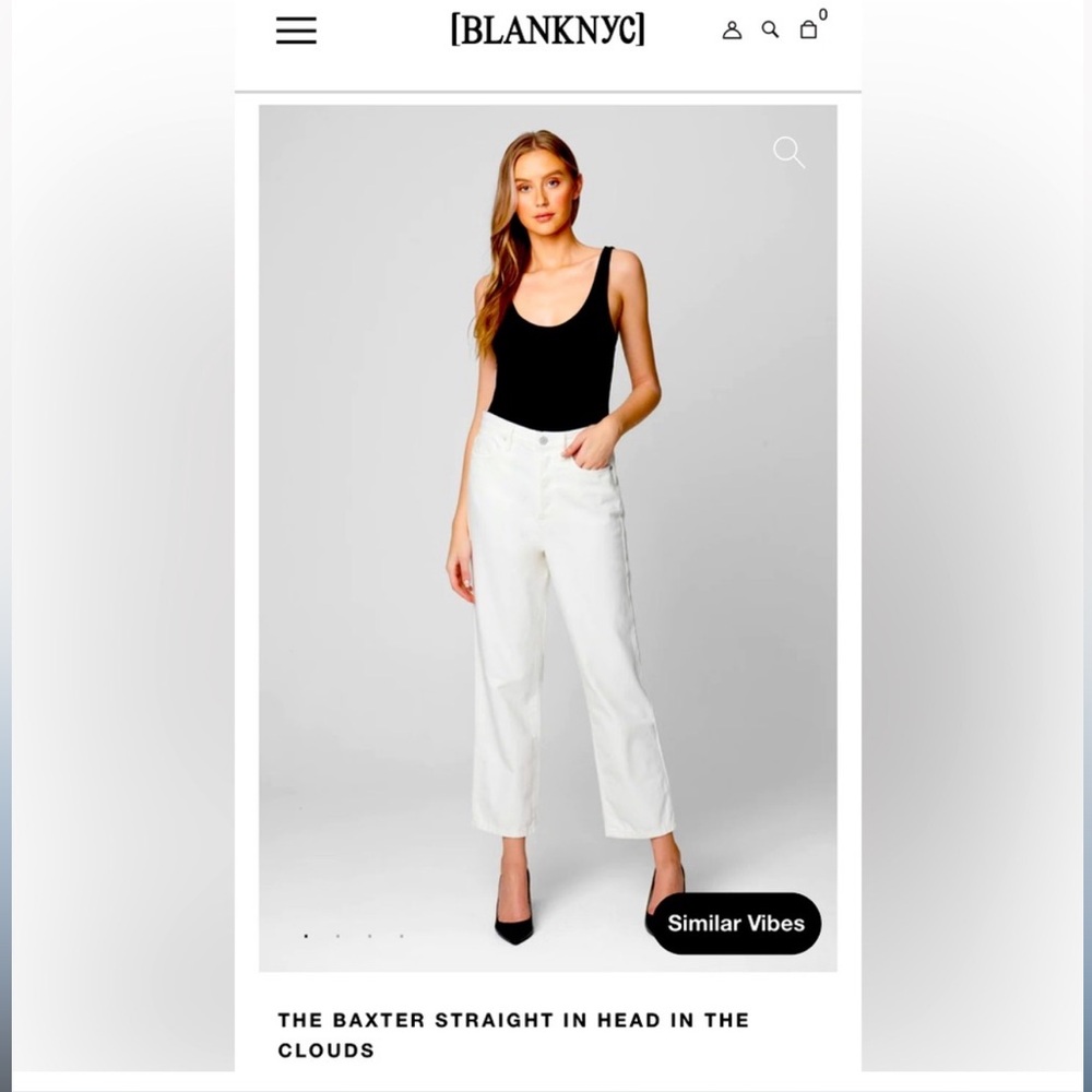 Canvas Ribcage Straight Leg pants
